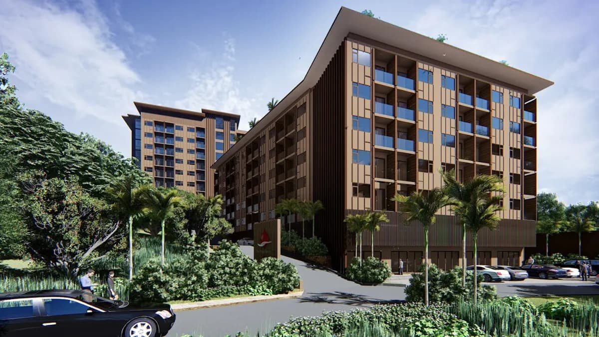 PCR Construction work at The Proud Residence Karon in Phuket