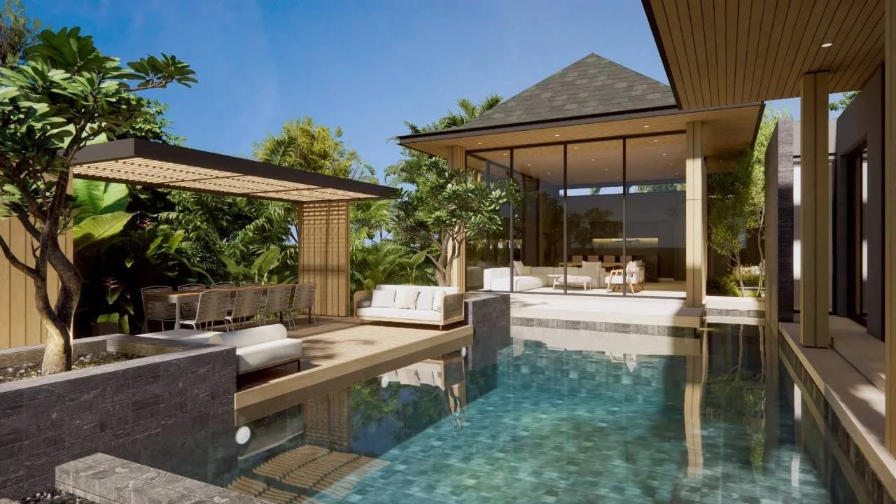 Manisa Villas, экстерьер и собственный бассейн, Банджо–Пасак, Пхукет
